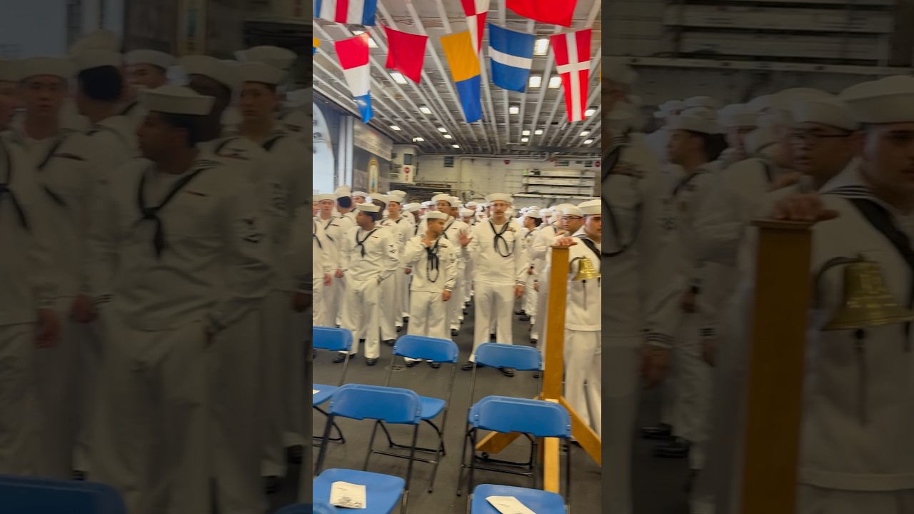 Here comes the Command Master Chief! #usnavy