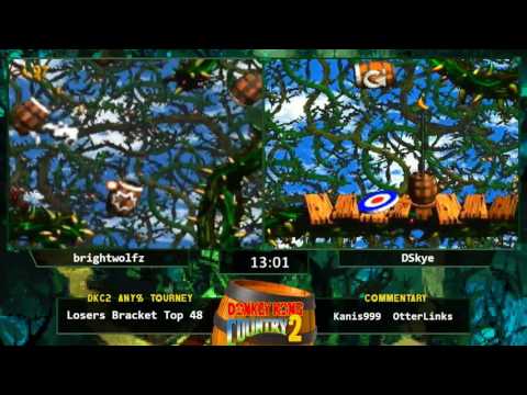 brightwolfz vs DSkye - Donkey Kong Country 2 Any% Tournament 2016