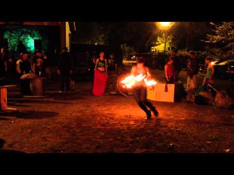 Beatdown Productions Presents LUMINOSITY 9/29/12 - Fire Spinning