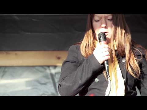 Susanne Andrea Helfenbein @ Pegida Linz 21.2.2015