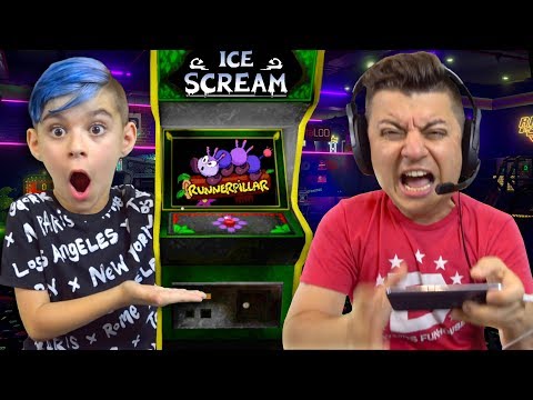 ANGRY DAD RAGE QUITS ICE SCREAM 2 (RunnerPillar Mini Game) ...