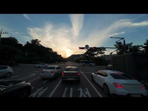 Dirigindo de Hang-dong, Guro-gu, Seul para Bucheon Central Park, Oriente Médio, Bucheon-si, Gyeonggi-do