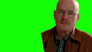 Walter White "yeah, that's pretty much the size of it" Breaking Bad green screen