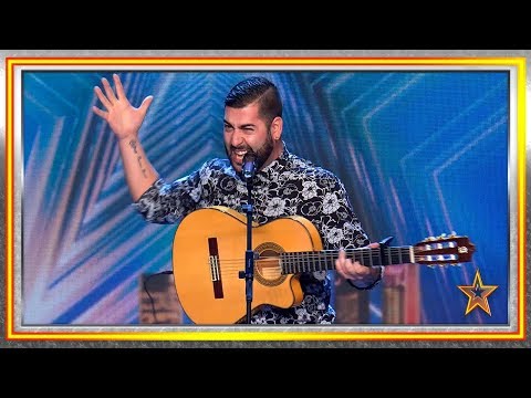 Ha acompañado a GRANDES CANTANTES y ahora es su momento | Audiciones 7 | Got Talent España 2019