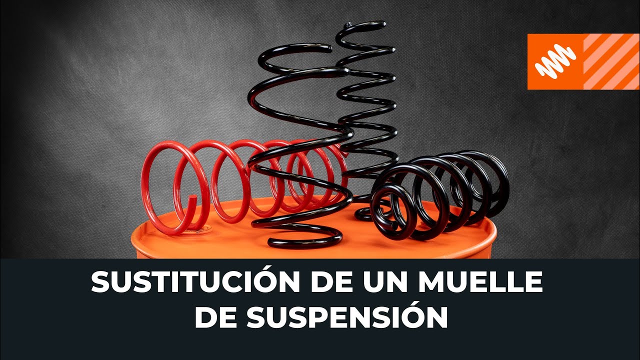 Cómo cambiar: muelles de suspensión en un coche