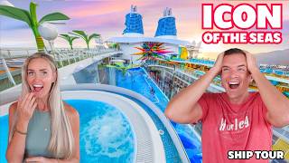 This is the BEST Tour of Royal Caribbean's World's LARGEST Cruise Ship: Icon of the Seas on YouTube!