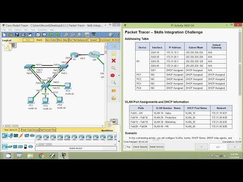ccna3 8.3.1.2 packet tracer skills integration challenge ccna3 8.3.1.2 packet tracer skills integration challenge