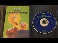 Opening To Sesame Street Kids Favorite Songs 2001 DVD