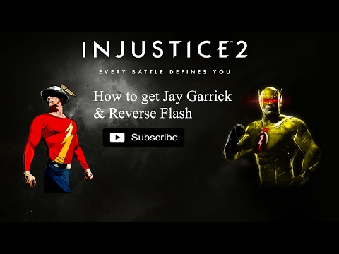 How To Get JAY GARRICK & REVERSE FLASH!!| Tutorial | Injustice 2