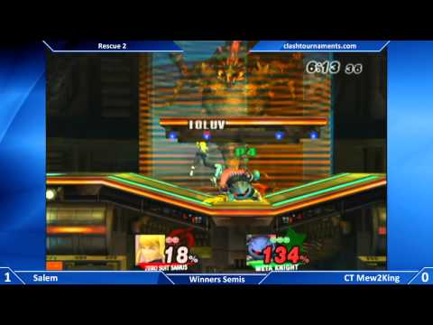 Rescue 2 SSBB Winners Semis - CT Mew2King vs Salem