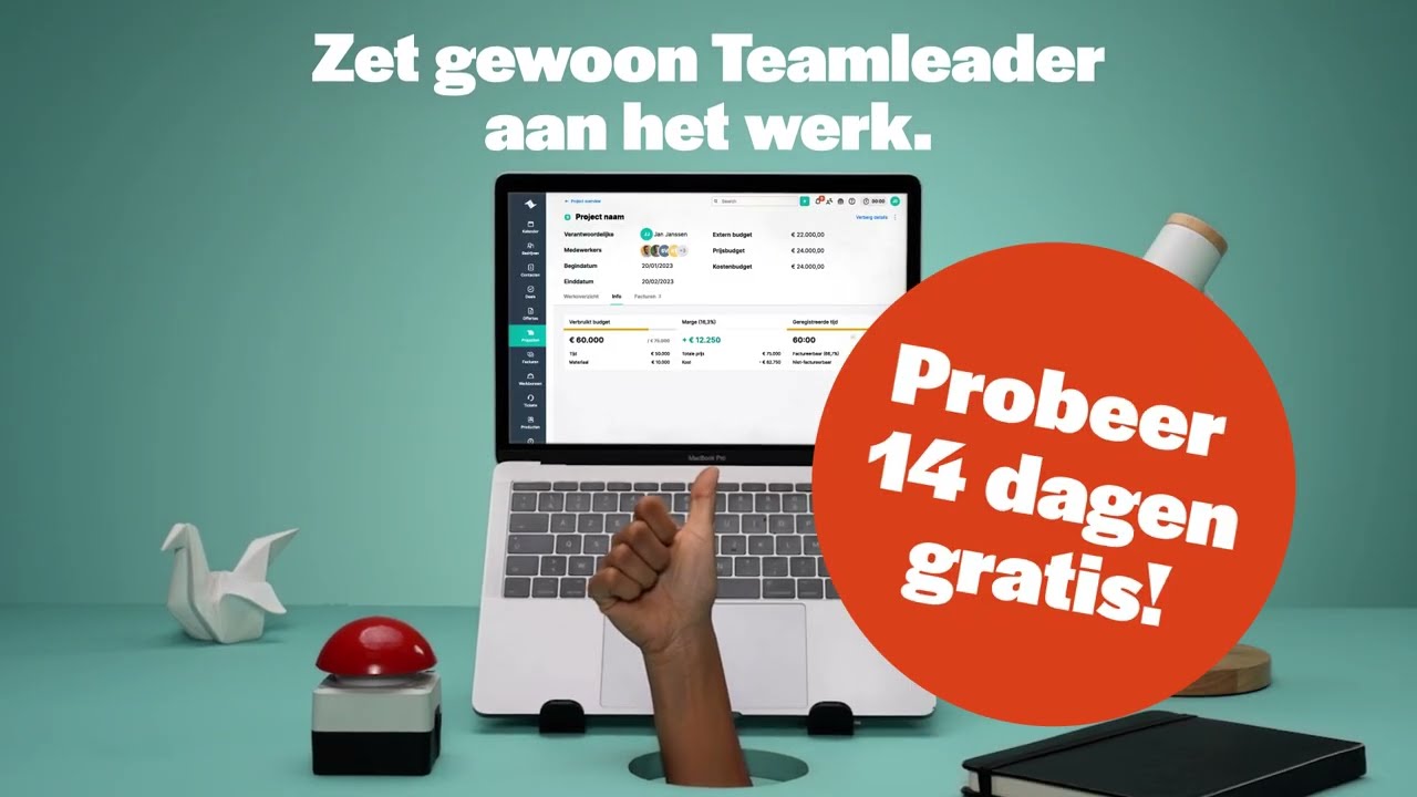 Teamleader campaign video and photo — video thumbnail