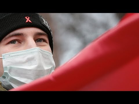 1 million Russians are HIV-positive, but only 1/3rd get treatment