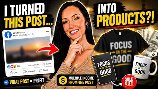 I Turned a Facebook Post Into Products That Sell