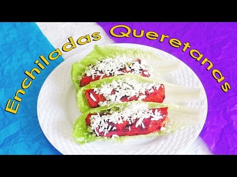 💛 ENCHILADAS DE QUERETARO, #mexicanfood, #veganrecipe, #enchiladas