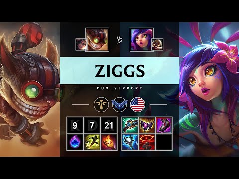 Ziggs Support vs Neeko - NA Diamond Patch 25.15