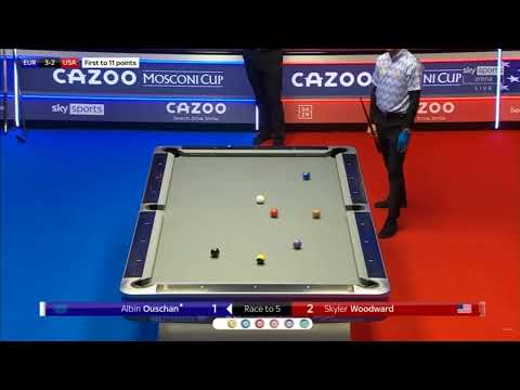 Albin Ouschan MONSTER Break | 2021 Cazoo Mosconi Cup