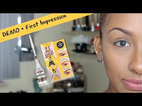Benefit KA Brow DEMO + First Impression | Mo Makeup Mo Beauty