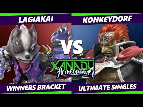 Xanadu Homecoming - Lagiakai (Wolf) Vs. KonkeyDorf (Ganondorf) Smash Ultimate - SSBU
