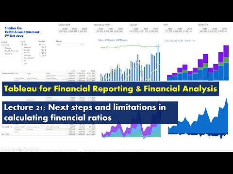 Tableau for Financial Reporting Financial Analysis Course Introduction