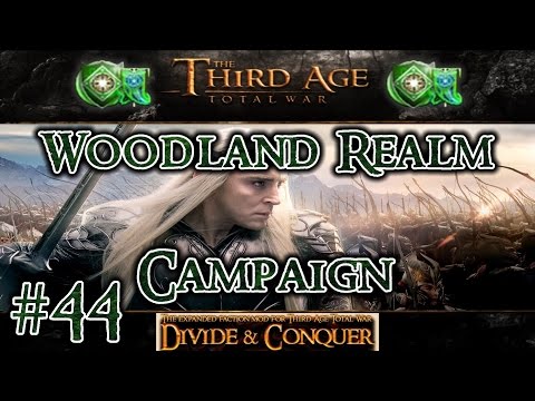 Third Age Total War: Divide and Conquer v1.01 - Woodland Realm Campaign [#44]