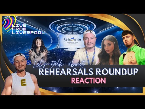 Eurovision 2023 Rehearsals Roundup Reaction (Semi-final 1)