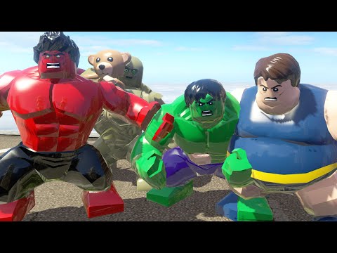 HULK VS BLOB & ABOMINATION & RED HULK - WHO WIN?