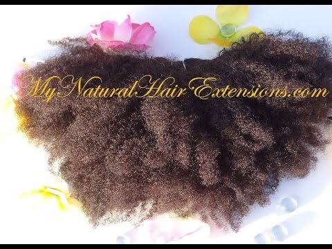 Afro Kinky Curly Weave Bundles Buy My Natural Hair...
