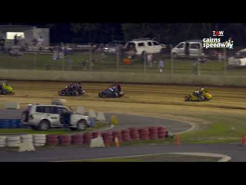 Sep 17th 400h2 at TWW Cairns Speedway - Formula 400s heat 2