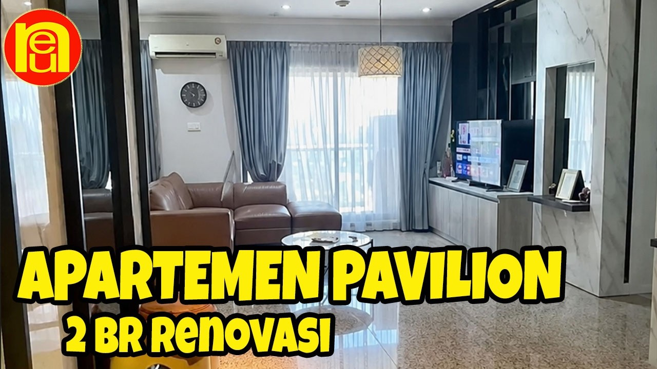 Apartemen Pavilion Tower 1 Renovasi Total | 2 BR, 115 M2 - Siap Huni