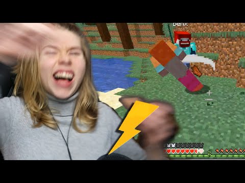 ELEKTROSCHOCK sobald ich SCHADEN in MINECRAFT bekomme!