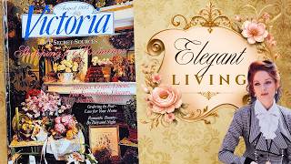 90s Elegant Life | Victoria Magazine August 1993 Flip Through