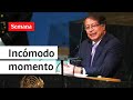 El incómodo momento que vivió Petro antes de su discurso ante la ONU | Semana Noticias