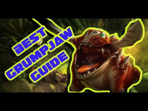 BEST GRUMPJAW GUIDE | VAINGLORY | GAMEPLAY, BUILDS AND TIPS FOR THE NEW HERO!