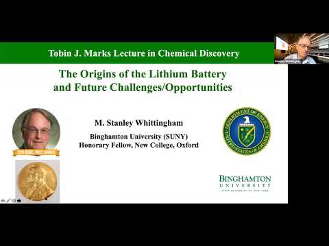 Lithium Battery Origins & Future Challenges/Opportunities with Nobel Laureate Stanley Whittingham