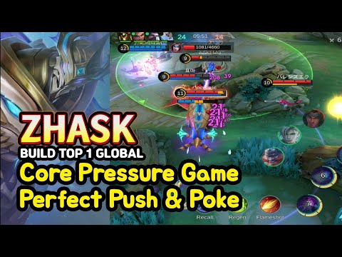 Zhask (Mythical Glory): Core Pressure Mid Lane | Perfect Push & Poke | MLBB Ranked Gameplay