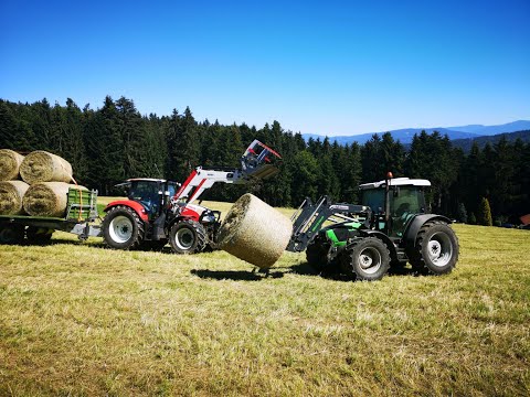 Großprojekt Heuernte 2020 - fliegen, mähen, wenden, schwaden, pressen 🚜🌿
