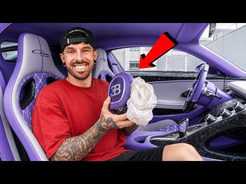 WHY I USED AUDI AIRBAGS IN THE BUGATTI CHIRON