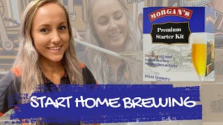 How to start home brewing. Home to brew beer.