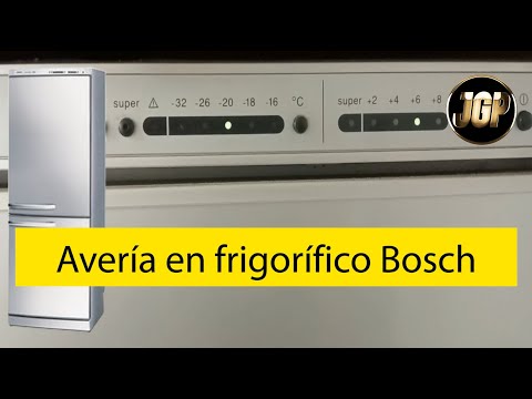 Avería en frigorífico Bosch
