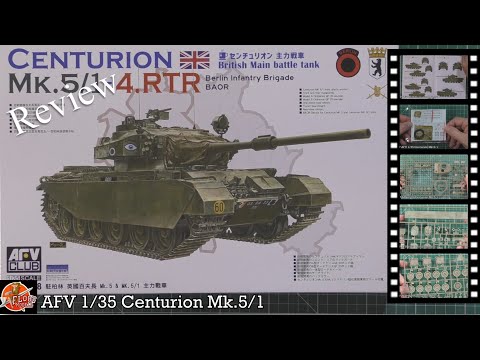 AFV 1/35 Centurion Mk.5/1-4 Review