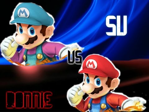 Super Smash Bros Wii U Friendlies: SU(Mario Alt) Vs Donnie(Mario)(Round 2)