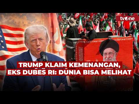 Trump Klaim Menang dan Ancam Pelayat Ali Khamenei di Iran, Mantan Dubes RI: Dia Tidak Waras! | tvOne