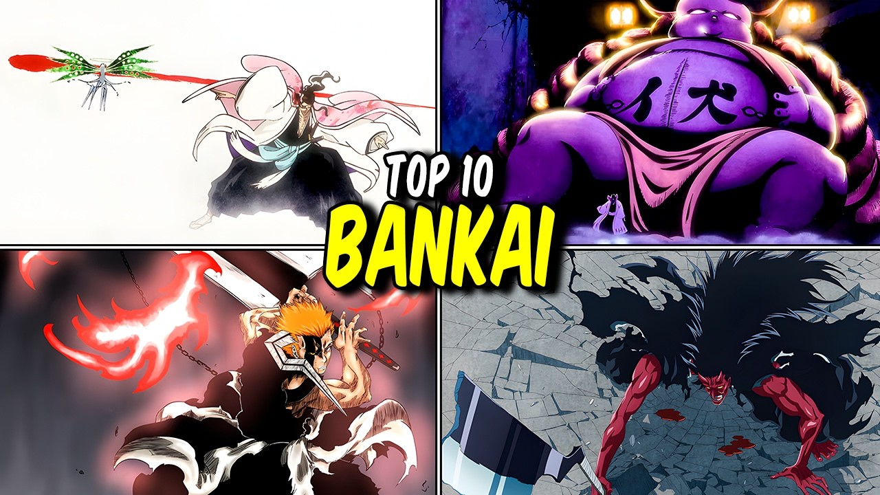 AS 10 BANKAIS MAIS PODEROSAS DE BLEACH RANQUEADAS (todas as gerações)