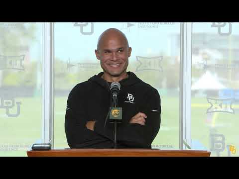 Baylor Football: Dave Aranda Press Conference (October 31, 2022)