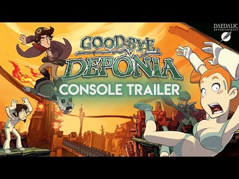 Goodbye Deponia Announcement Trailer for PlayStation 4 and Xbox One