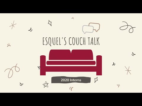 Esquel Group – 2020 Summer Intern Couch Talk