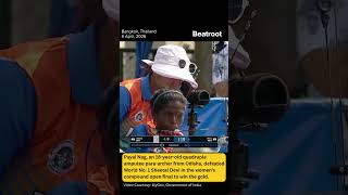 Download lagu 18-year-old quadruple amputee para-archer Payal Nag, from Odisha defeated World No. 1 Sheetal Devi. mp3