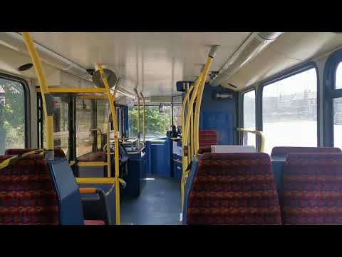 Nice engine tone + Kickdown! PF52TGZ No. 81 Powells Dennis Trident East lancs ZF