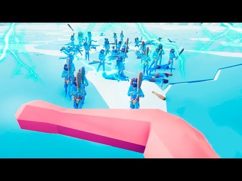 ZEUS FIRST PERSON GAMEPLAY | TABS MODDED