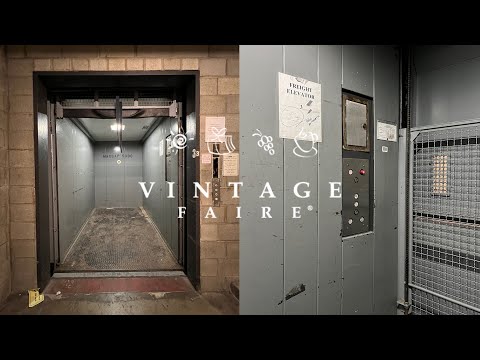 Westinghouse Hydraulic Freight Elevator (Car #3) Vintage Faire Mall - Modesto, CA
